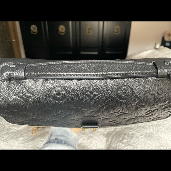 Pochette Metis black empreinte with dust bag, box. - Picture 3 of 13